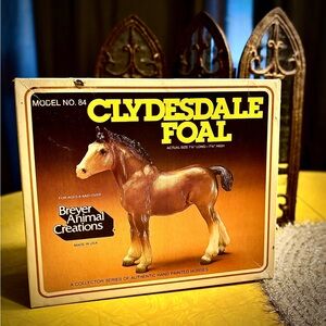 Vintage Breyer Horse - Clydesdale Foal